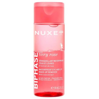 козметика,за,почистване,nuxe,very,rose,waterproof,100ml,make,up,remover,pink