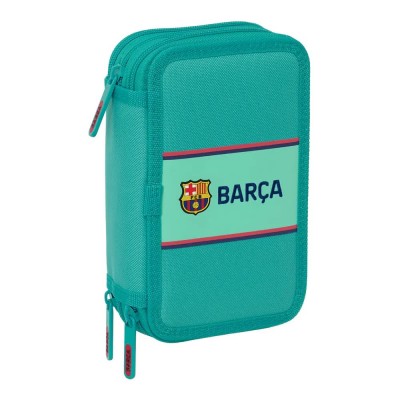 ученически,принадлежности,safta,fc,barcelona,triple,pencil,case,37,pieces,blue,(multicolor)