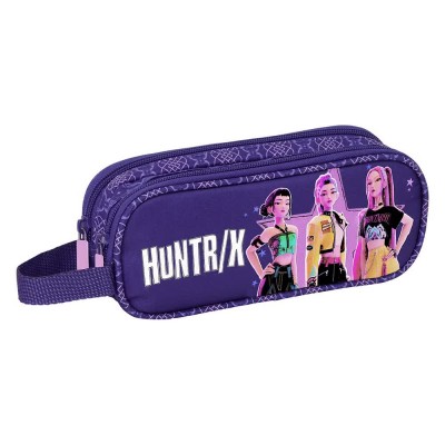 ученически,принадлежности,safta,k,pop,demon,hunters,fighters,double,pencil,case,purple,(multicolor)