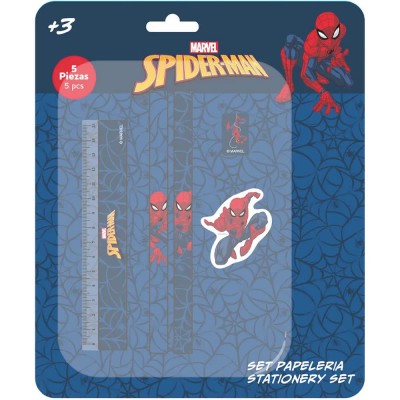 ученически,принадлежности,safta,spider,man,set,pencil,case,blue,(multicolor)