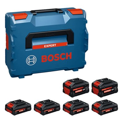 батерии,bosch,4xexba18v,40,+,2xexba18v,80,professional,lithium,battery,blue,(multicolor)