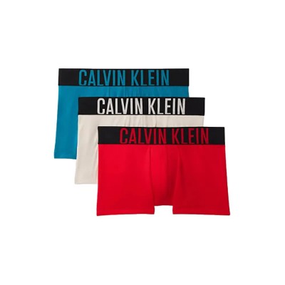 боксерки,мъжко,бельо,calvin,klein,000nb3608a,boxers,3,units,multicolor,(oatmeal,aged,redwood,bright,turquoise)