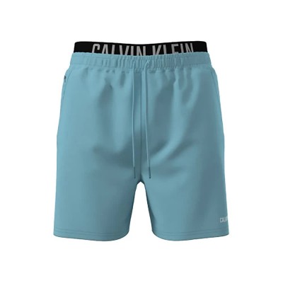 бански,гащета,мъжки,бански,костюми,calvin,klein,lv00n61015,swimming,shorts,blue,(chilly,blue)