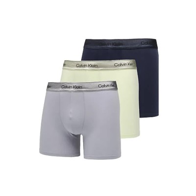 боксерки,мъжко,бельо,calvin,klein,lv00nb4576,boxers,3,units,multicolor,(shoreline,lime,cream,misty,grey)