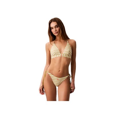 дамски,бански,костюми,calvin,klein,lv00q61225,bikini,top,yellow,(cent,stripe,party,lime)