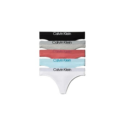 дамско,бельо,дамски,бикини,и,танкини,calvin,klein,lv00qd5331,thong,5,units,multicolor,(black,grey,heather,dusty,cedar,antarctic)