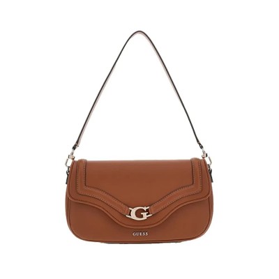 чанта,за,през,рамо,всички,чанти,guess,calista,convertible,xbody,flap,shoulder,bag,brown,(cognac)