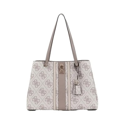чанта,всички,чанти,guess,erenia,tote,bag,white,(taupe,logo)