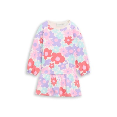 рокля,дамски,поли,и,рокли,tom,tailor,1051698,long,sleeve,dress,multicolor,(colorful,big,floral,design)