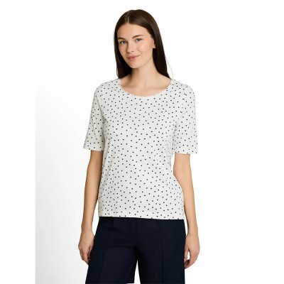 тениска,мъжки,тениски,дамски,тениски,tom,tailor,1052181,short,sleeve,t,shirt,white,(white,small,dot,design)