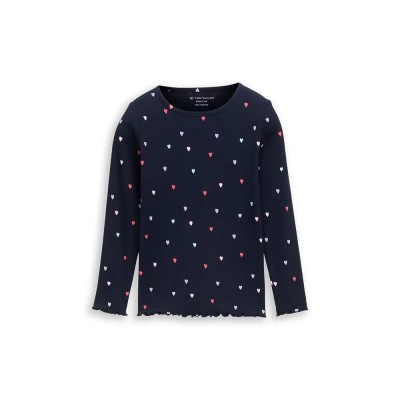 тениска,мъжки,тениски,дамски,тениски,tom,tailor,1053402,long,sleeve,t,shirt,blue,(navy,colorful,heart)