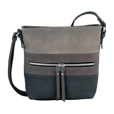 всички,чанти,tom,tailor,4015860,crossbody,grey,(schwarz,black)