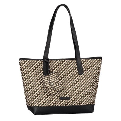 пазарска,чанта,всички,чанти,tom,tailor,4032670,shopper,bag,beige,(schwarz,black)