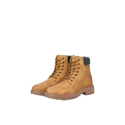 обувки,дамски,боти,мъжки,боти,jack,&,jones,ainsworth,pu,boots,refurbished,brown,(honey)