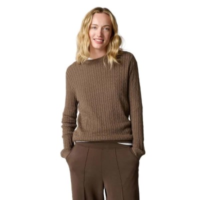 блуза,мъжки,пуловери,дамски,пуловери,redgreen,klara,sweater,brown,(dark,brown,melange)