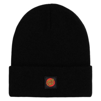 шапка,всички,шапки,santa,cruz,cruz,label,beanie,black,(black)