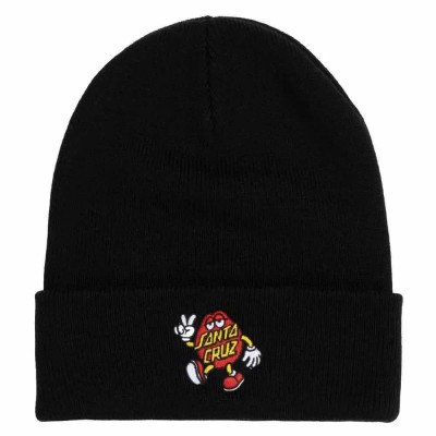 шапка,всички,шапки,santa,cruz,dot,guy,beanie,black
