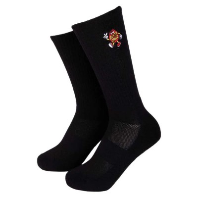 чорапи,мъжки,чорапи,дамски,чорапи,santa,cruz,dot,guy,crew,socks,black,(black)