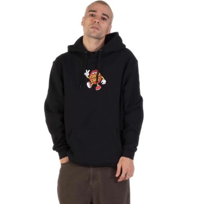 суичър,мъжки,пуловери,santa,cruz,dot,guy,front,hoodie,black