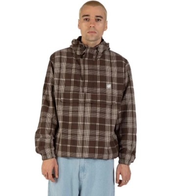 яке,мъжки,якета,дамски,якета,и,палта,santa,cruz,henri,jacket,brown,check