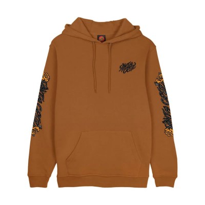 суичър,мъжки,пуловери,santa,cruz,rankine,monster,hoodie,brown,(rust)