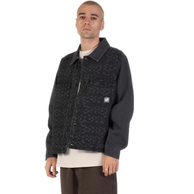 яке,мъжки,якета,дамски,якета,и,палта,santa,cruz,widow,denim,jacket,black,black,web