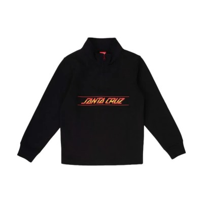 юношеска,блуза,детски,блузи,santa,cruz,youth,classic,fade,half,zip,sweatshirt,black