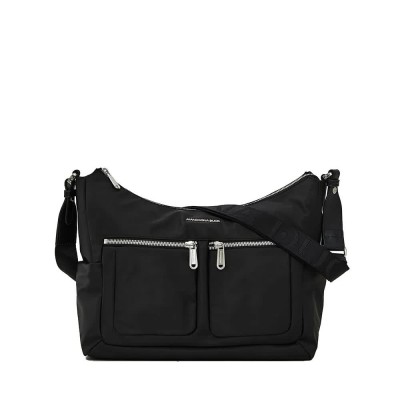 чанта,за,през,рамо,всички,чанти,mandarina,duck,active,lux,hobo,shoulder,bag,black,(black)