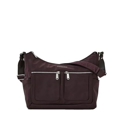 чанта,за,през,рамо,всички,чанти,mandarina,duck,active,lux,hobo,shoulder,bag,purple,(fig)