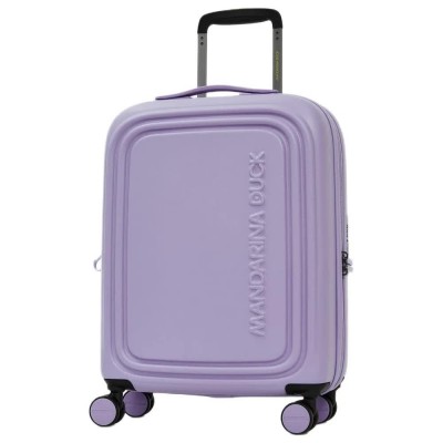 куфари,mandarina,duck,logoduck,+,cabin,exp,a96,trolley,bag,purple,(frosty,lilac,01)