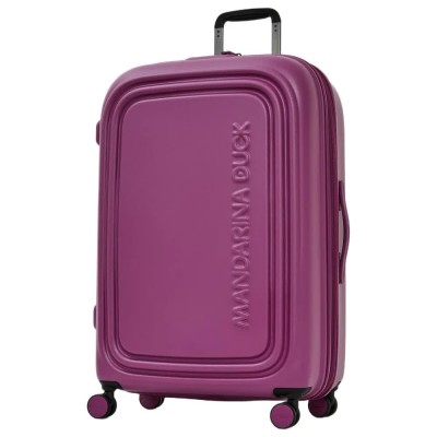куфари,mandarina,duck,logoduck,+,medium,exp,trolley,bag,purple,(digital,pink)