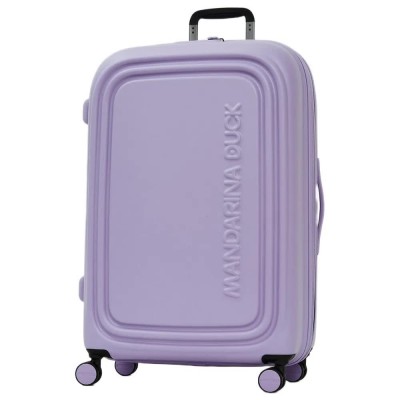 куфари,mandarina,duck,logoduck,+,medium,exp,trolley,bag,purple,(frosty,lilac)