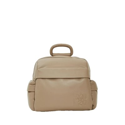раница,раници,mandarina,duck,md20,leather,a28,backpack,beige,(warm,taupe,01)