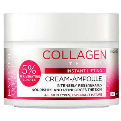 специфични,козметични,продукти,eveline,collagen,therapy,instant,lifting,day&night,50ml,facial,treatment,clear