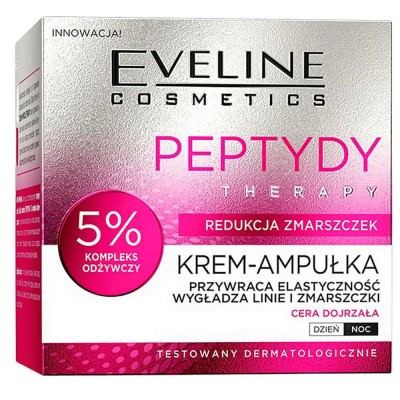 специфични,козметични,продукти,eveline,peptides,therapy,anti,wrinkle,day&night,50ml,facial,treatment,pink