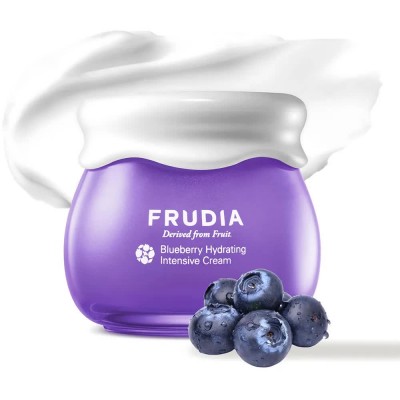 специфични,козметични,продукти,frudía,blueberry,hydrating,intensive,55g,facial,cream,purple