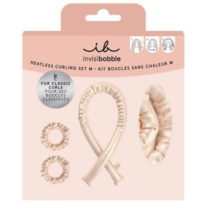 хигиена,коса,invisibobble,heatless,curling,golden