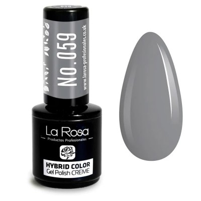 специфични,козметични,продукти,la,rosa,hybrid,color,no,059,light,grey,nail,polish