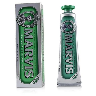 хигиена,тяло,marvis,classic,strong,mint,85ml,toothpaste,green