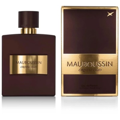 мъжки,парфюми,mauboussin,cristal,oud,100ml,eau,de,parfum,brown,golden