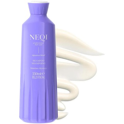 хигиена,коса,neqi,moisture,mystery,330ml,moisturizing,shampoo,purple