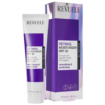 специфични,козметични,продукти,revuele,retinol,moisturizer,spf30,40ml,facial,cream,clear