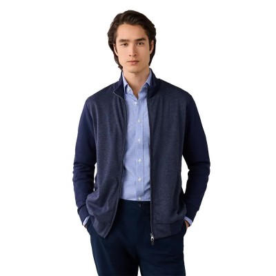 блуза,мъжки,пуловери,hackett,pow,hybrid,full,zip,sweatshirt,blue,(old,navy)