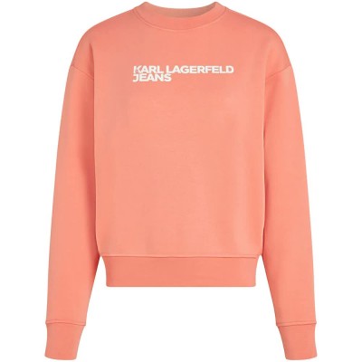 блуза,дамски,блузи,karl,lagerfeld,jeans,a1w20005,sweatshirt,orange,(lantana)