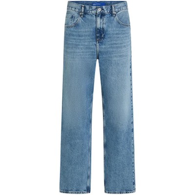 дънки,мъжки,панталони,дамски,панталони,karl,lagerfeld,jeans,b3m10005,relaxed,fit,jeans,blue,(mid,blue)