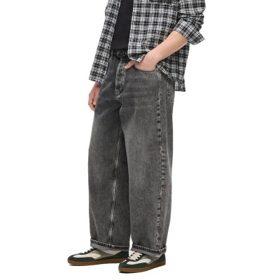 дънки,мъжки,панталони,дамски,панталони,karl,lagerfeld,jeans,b3m10006,baggy,fit,jeans,grey,(acid,dark,grey)