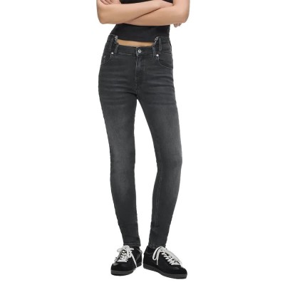 дънки,мъжки,панталони,дамски,панталони,karl,lagerfeld,jeans,b3w10011,skinny,fit,high,waist,jeans,black,(washed,black)
