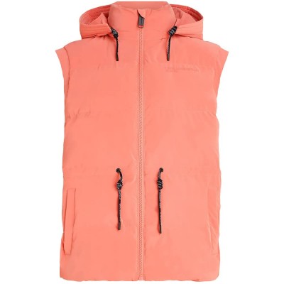 елек,дамски,жилетки,karl,lagerfeld,jeans,b3w15017,vest,orange,(lantana)