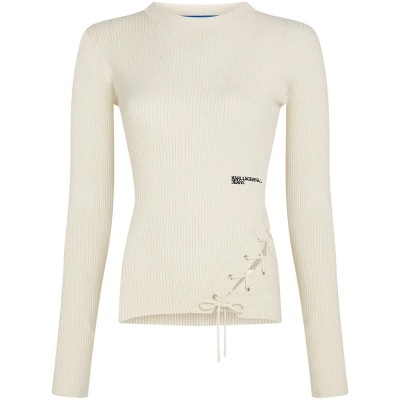 блуза,мъжки,пуловери,дамски,пуловери,karl,lagerfeld,jeans,b3w18009,sweater,beige,white,(egret)