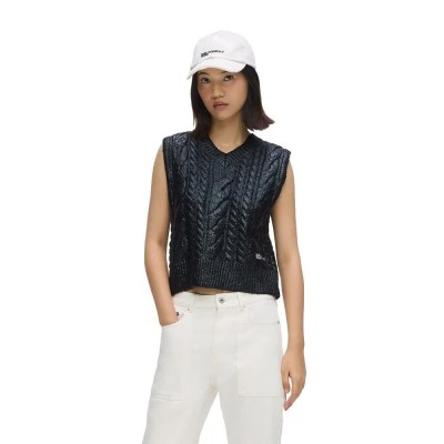 елек,мъжки,пуловери,дамски,пуловери,karl,lagerfeld,jeans,b3w18010,knitted,vest,black,(black)